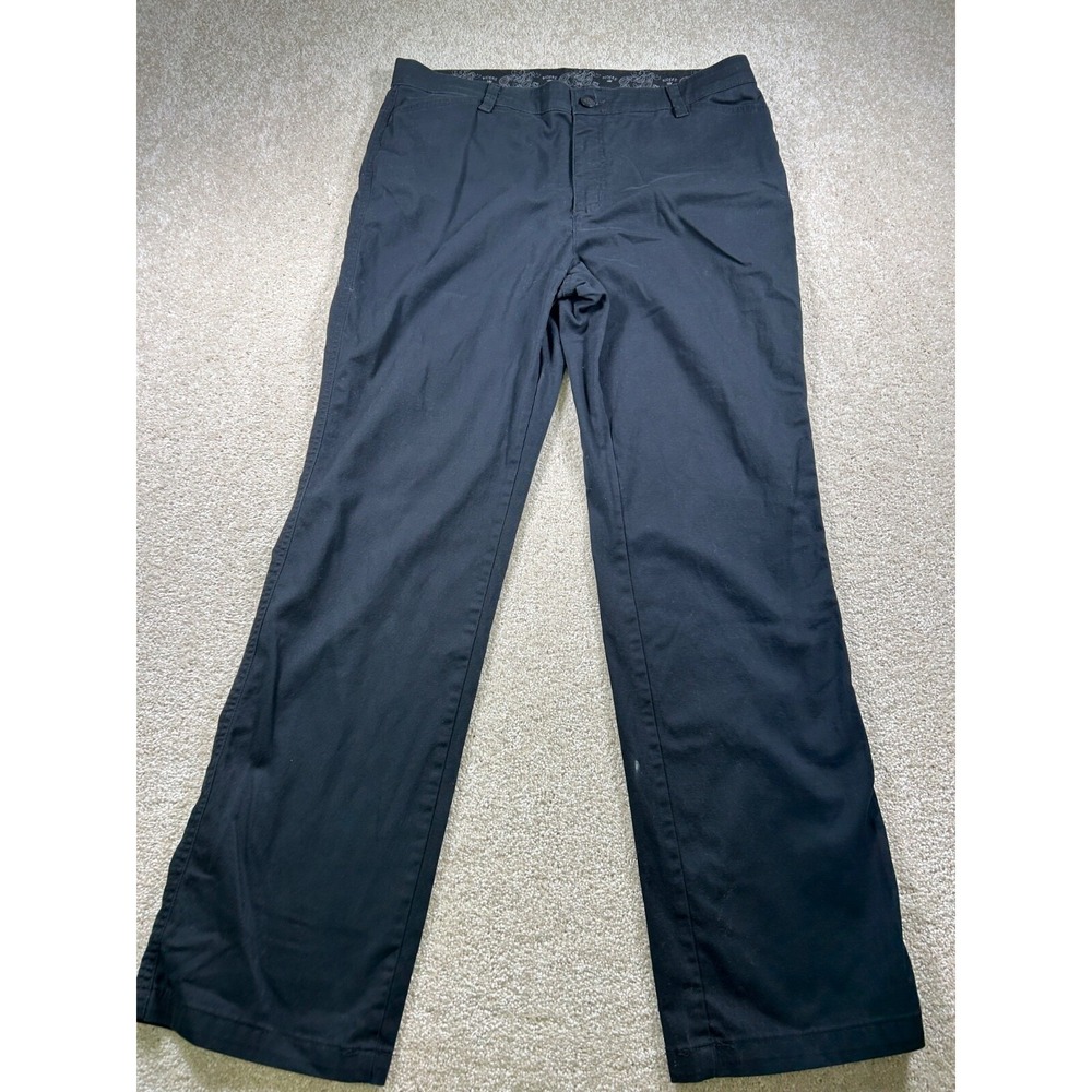 Lee Riders Womens Size 16 M Black Dress Pants Corporate Goth